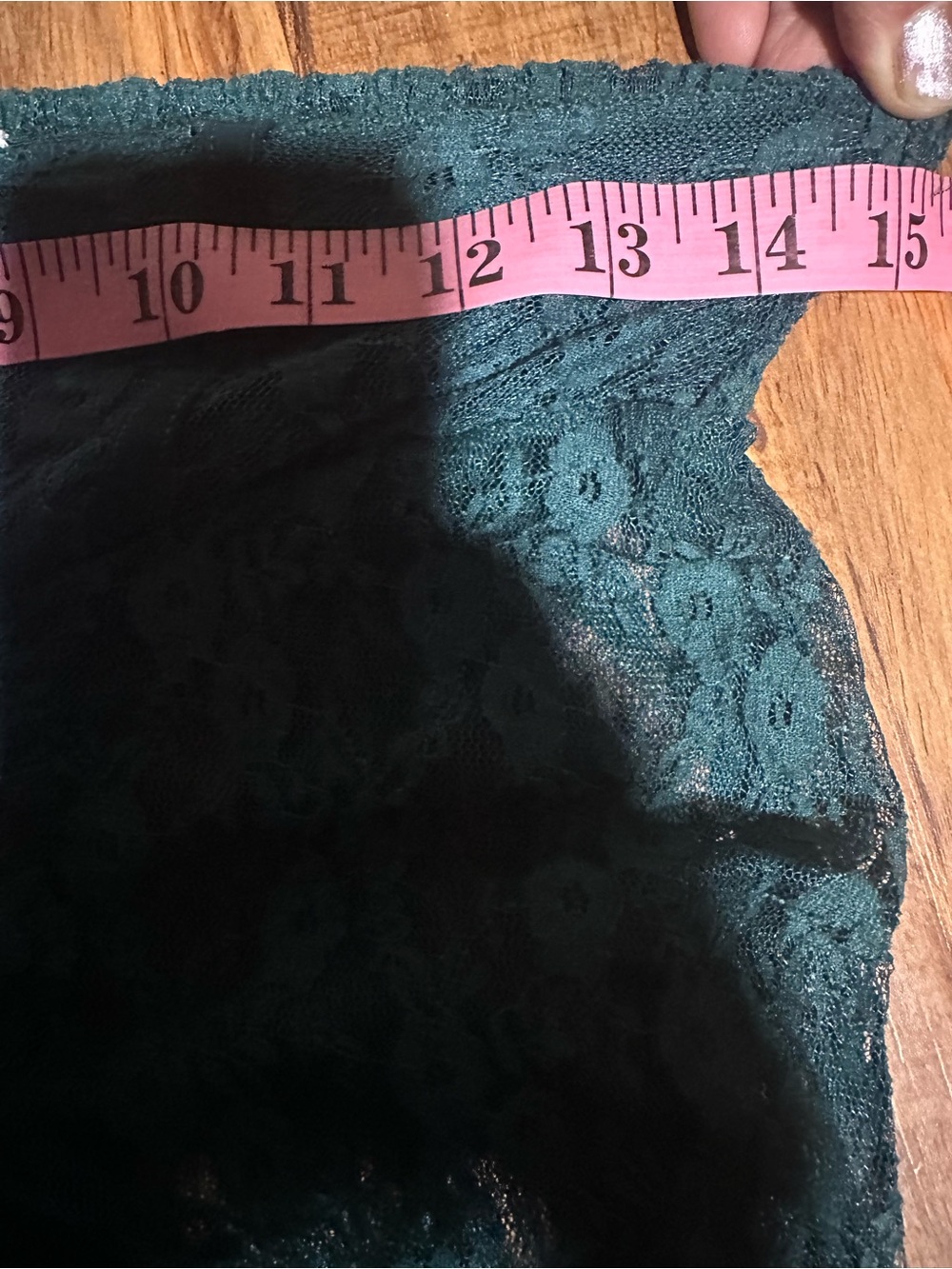Free People emerald green Lace Maxi Skirt - Picture 8 of 8